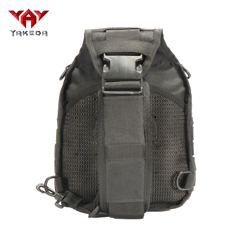 A88060-1 Yakeda Small outdoor waterproof EDC laser cut pistol concealed tactical crossbody shoulder pack chest sling bag - ForcesArmy