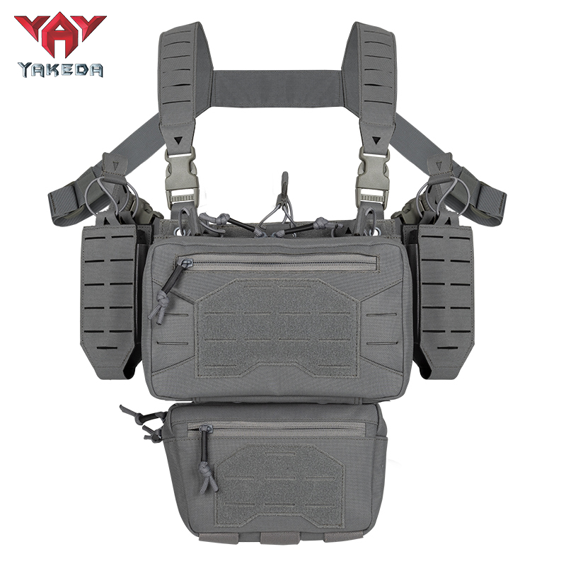 YKD-088 YAKEDA New Fashion Crossbody Harness Vest Conceal Tactical Chest Rig - ForcesArmy