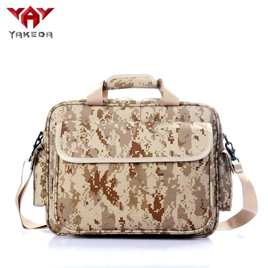 Tactical Brief Case Outdoor 15.6  Laptop Bag Multifunction Handbags Briefcase camouflage Laptop Bag - ForcesArmy