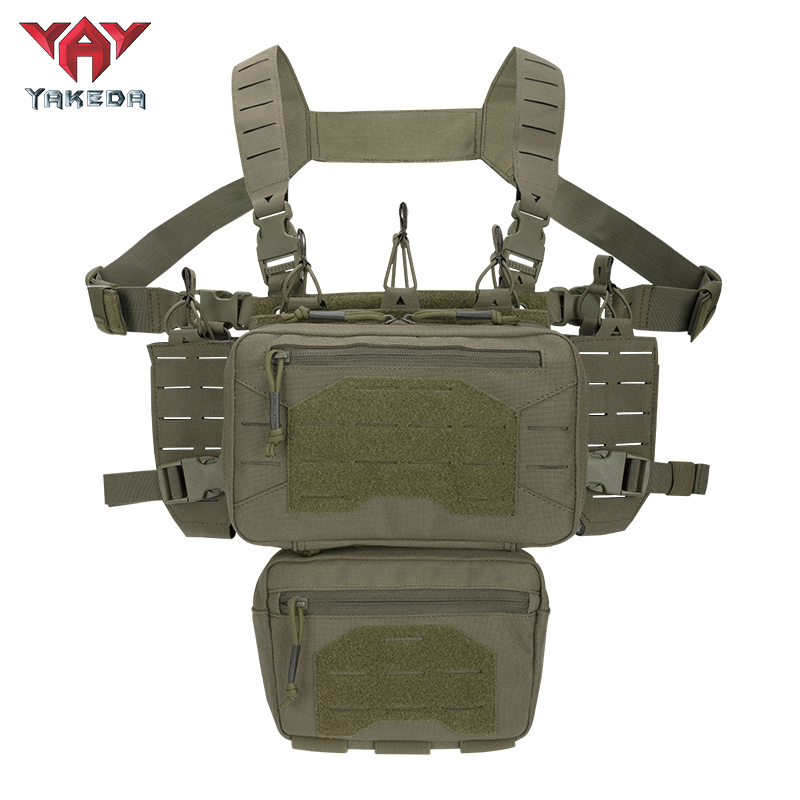 YKD-088 YAKEDA New Fashion Crossbody Harness Vest Conceal Tactical Chest Rig - ForcesArmy