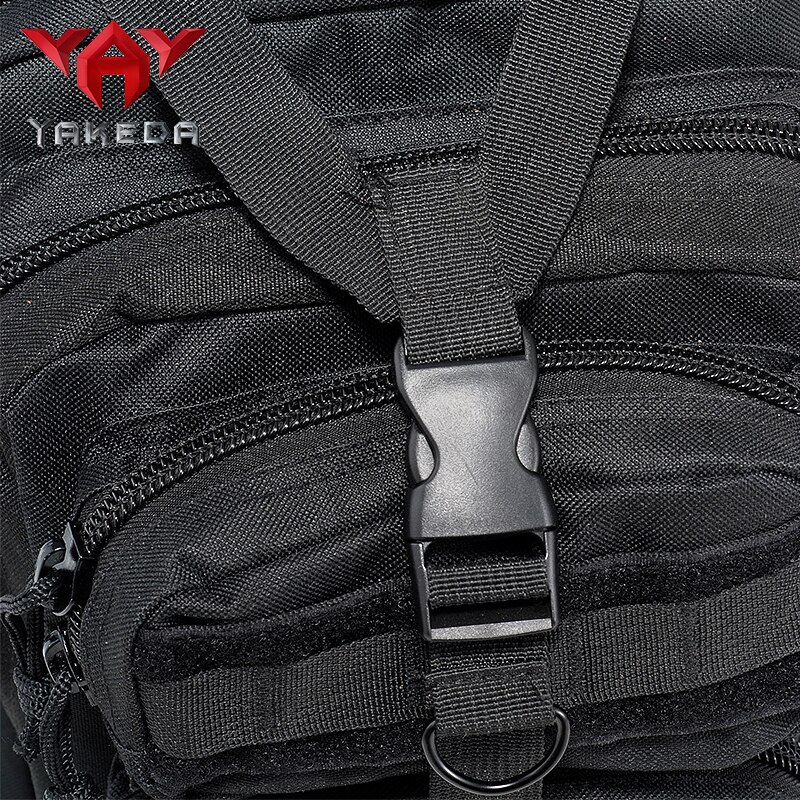 BK-5043 YAKEDA Hiking Camping Camouflage 25L Waterproof Army Tactical Backpack Outdoor Military Rucksack Hiking Trekking - ForcesArmy