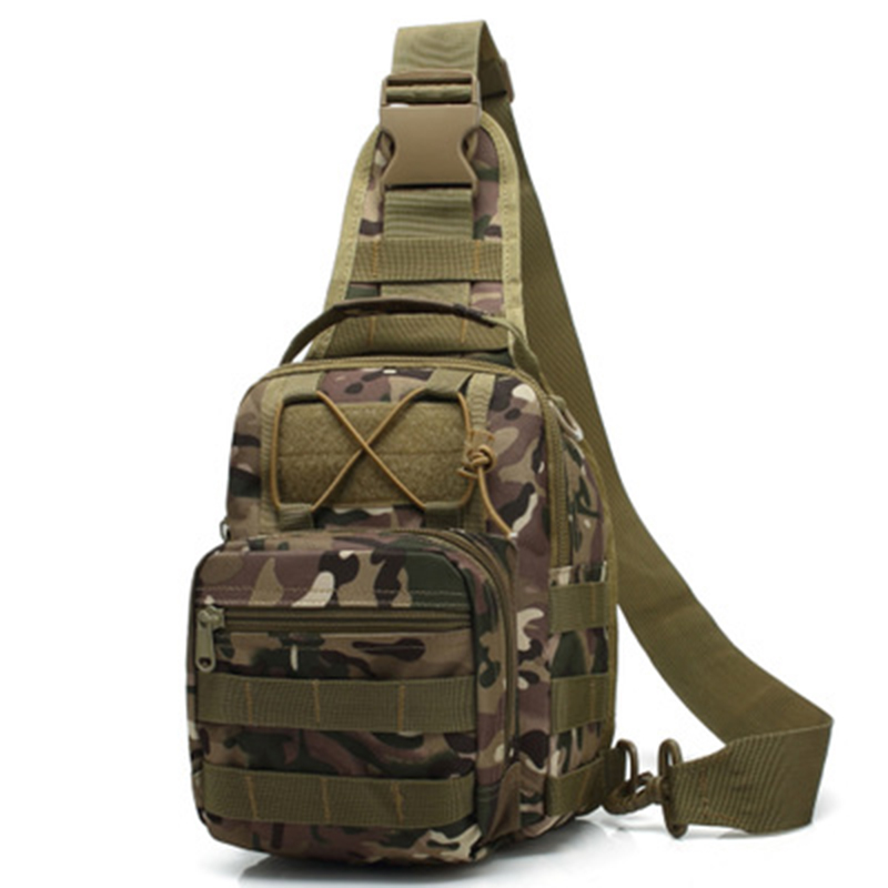 A88060-1 Yakeda Small outdoor waterproof EDC laser cut pistol concealed tactical crossbody shoulder pack chest sling bag - ForcesArmy