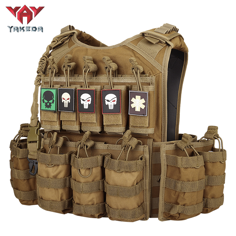 VT-6027 YAKEDA TACTICAL VEST OUTDOOR ACTIVITIES VEAT MILITARY FANS - ForcesArmy