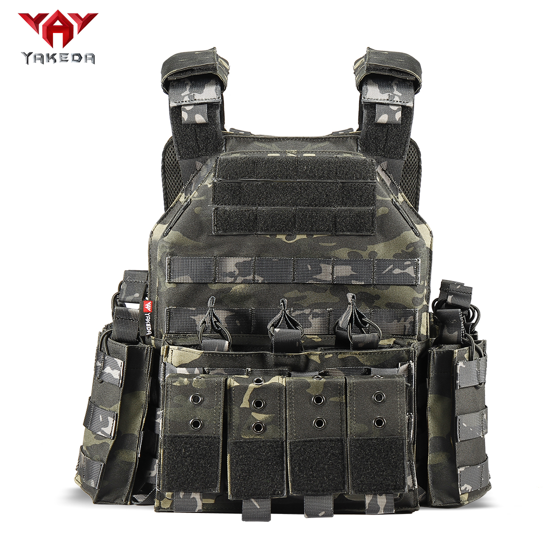 Vt-6026-3 Standard Yakeda Tactical Vest Cs Training Vest Camouflage Upgrade - ForcesArmy