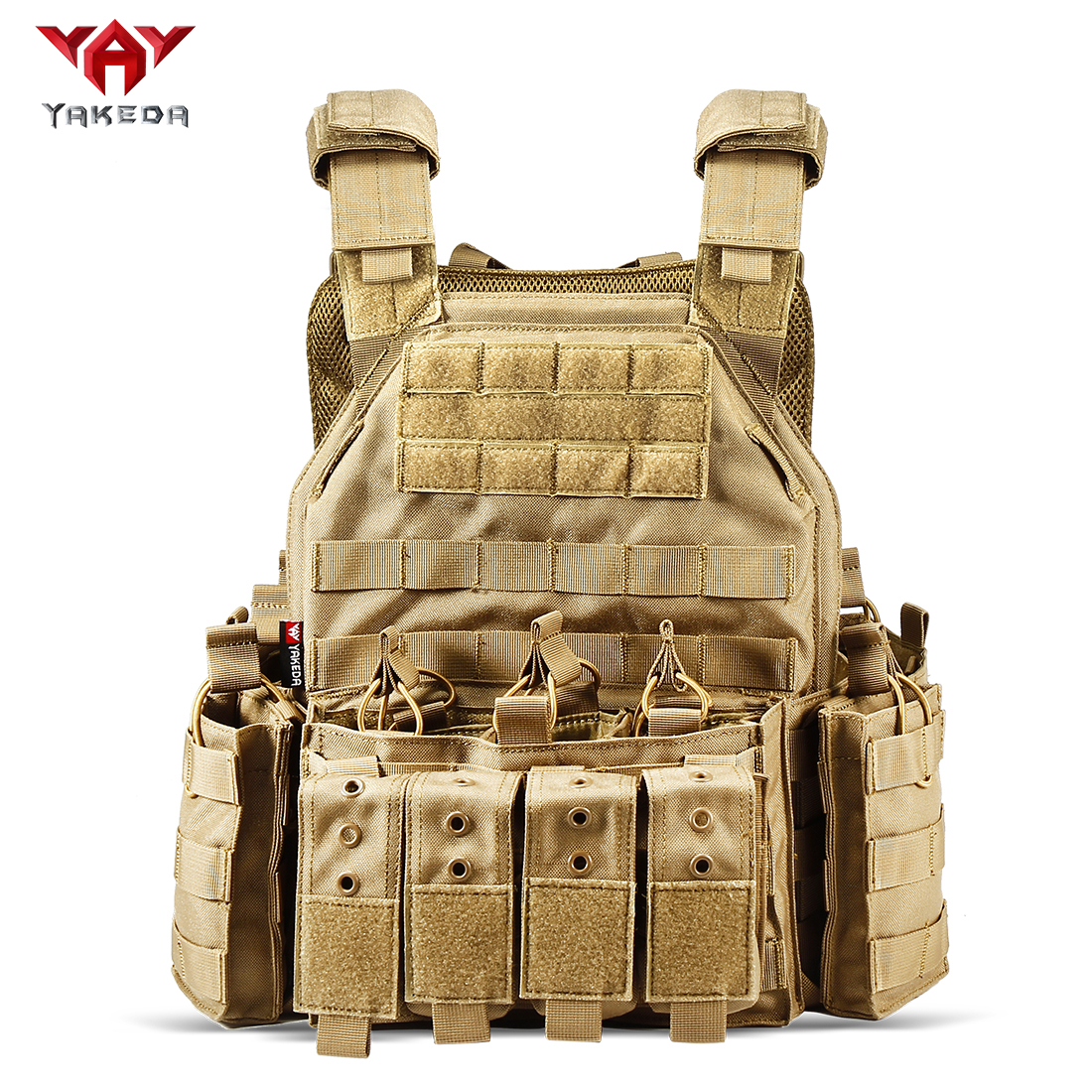 Vt-6026-3 Standard Yakeda Tactical Vest Cs Training Vest Camouflage Upgrade - ForcesArmy