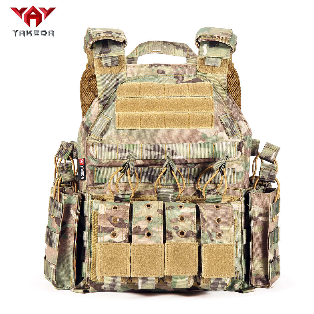 Vt-6026-3 Standard Yakeda Tactical Vest Cs Training Vest Camouflage Upgrade - ForcesArmy