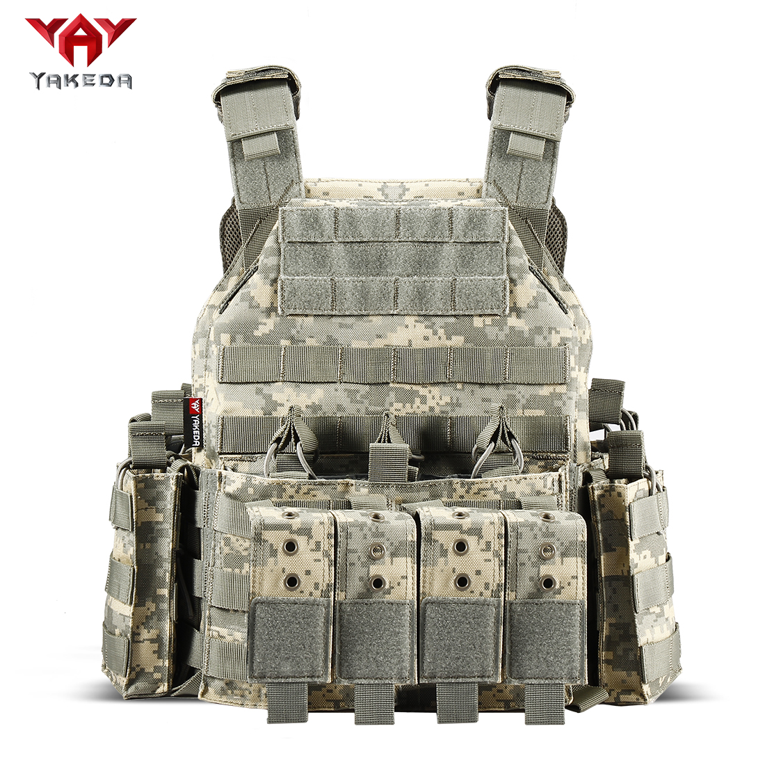 Vt-6026-3 Standard Yakeda Tactical Vest Cs Training Vest Camouflage Upgrade - ForcesArmy