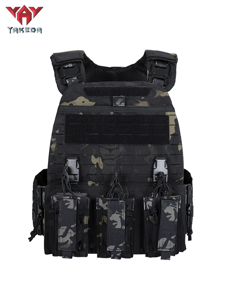 Vt-8225 Yakeda Tactical Vest Quick Release Laser Cut Tactical Veat - ForcesArmy