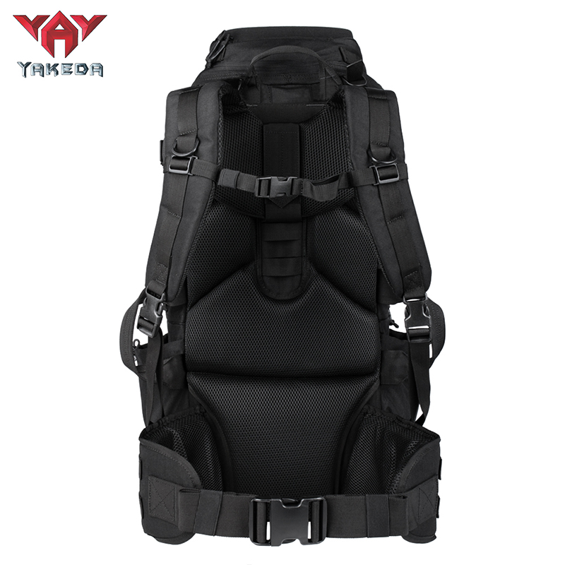 BK-2498 YAKEDA Tactical Backpack Camping Riding Hiking Bag 65L - ForcesArmy