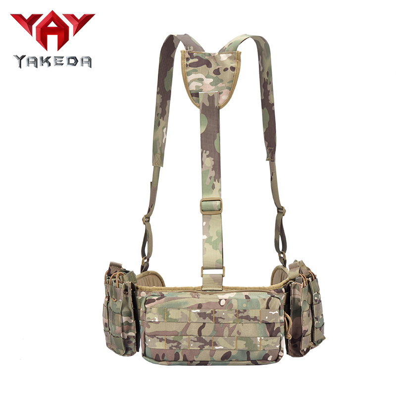 BL-8105 YAKEDA Ligjtweight Tactical Hanging Chest Vest Training Vest - ForcesArmy