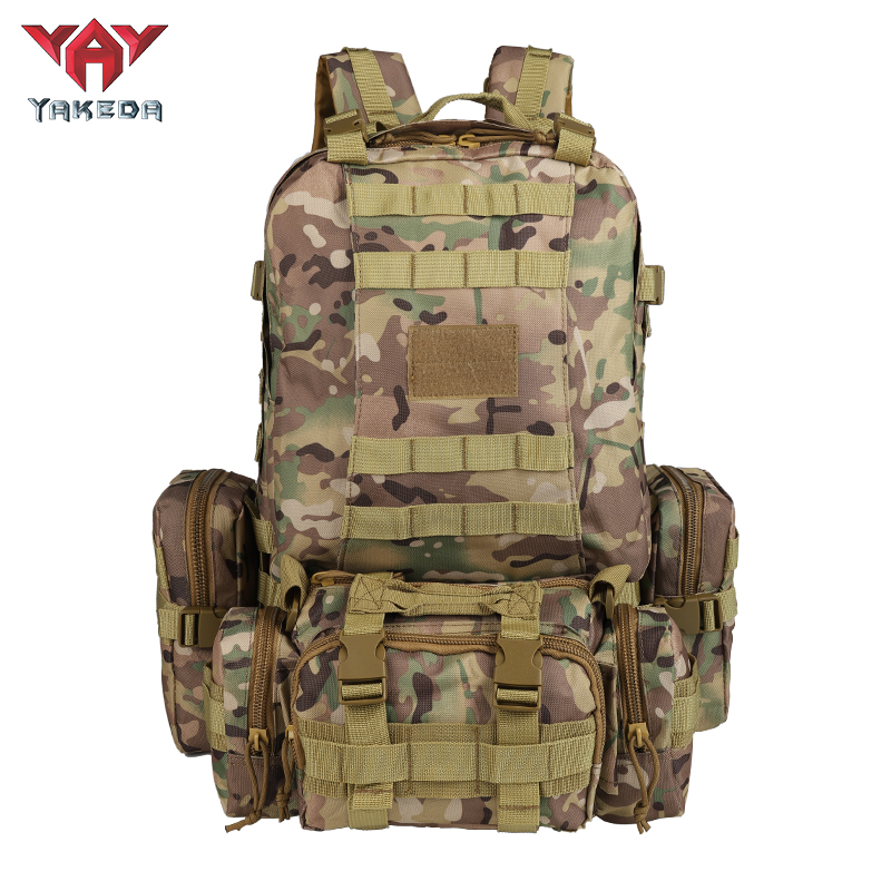 BK-2437 YAKEDA Tactical Backpack Military Fan CS Training Bag - ForcesArmy