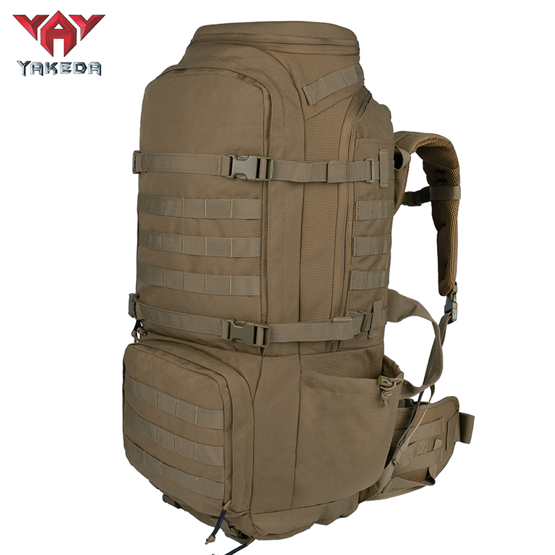 BK-2498 YAKEDA Tactical Backpack Camping Riding Hiking Bag 65L - ForcesArmy