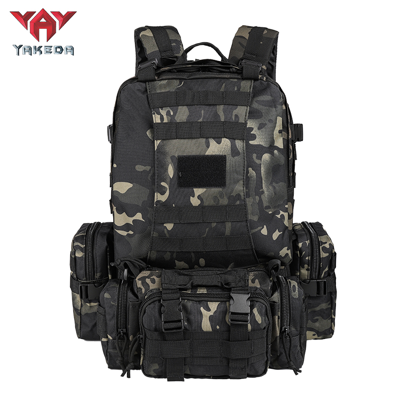 BK-2437 YAKEDA Tactical Backpack Military Fan CS Training Bag - ForcesArmy