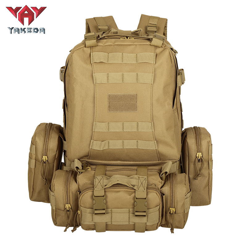 BK-2437 YAKEDA Tactical Backpack Military Fan CS Training Bag - ForcesArmy
