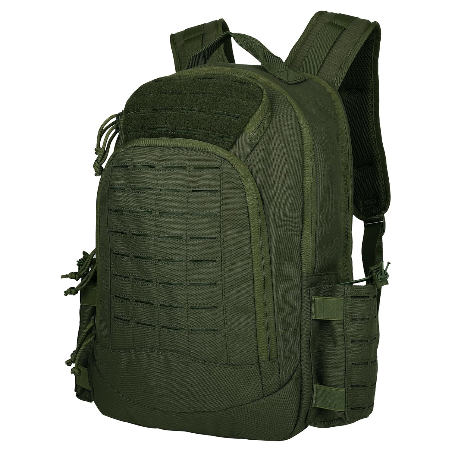 BK-2258 YAKEDA Military Tactical Backpacks,Laser-cutting Army Backpack Large Bug Out Bag Travel Backpack for Men 50L - ForcesArmy