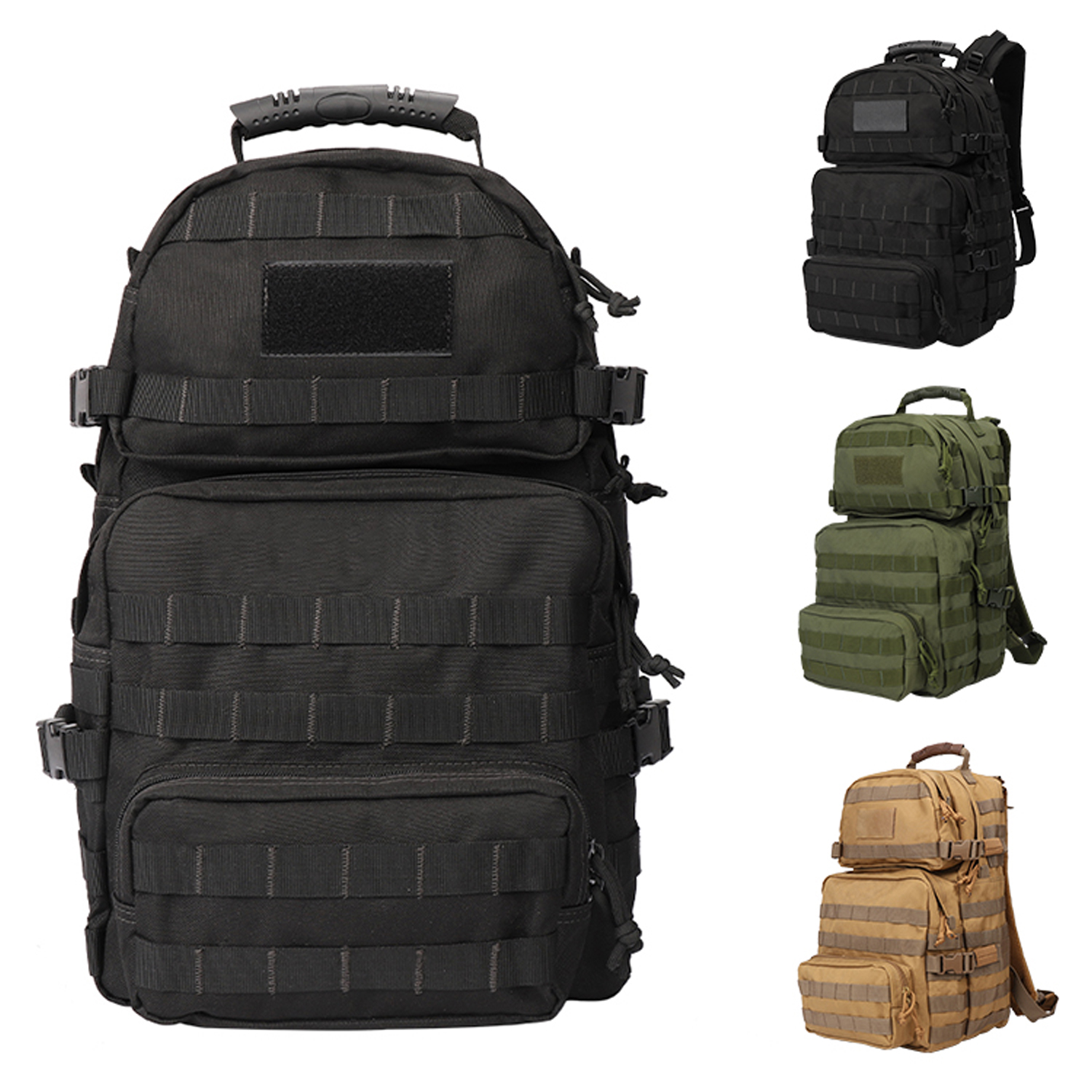 14-302 YAKEDA Tactical Backpack 600D Polyster Assault Backpack - ForcesArmy