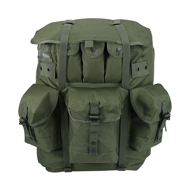 BK-5066 YAKEDA Olive Monotone Operator Green Backpack Combat Field Tactical Alice Rucksack - ForcesArmy