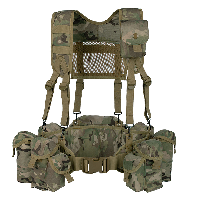 VT-8537 OEM Tactical Gear Outdoor Fashion Webbing Set Tactical Chest Rig Bag - ForcesArmy