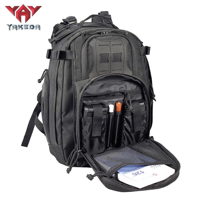 KF-053B 40L Tactical Bag 600D Nylon Waterproof Tactical Assault Army Bag Extreme Sports Picnic - ForcesArmy
