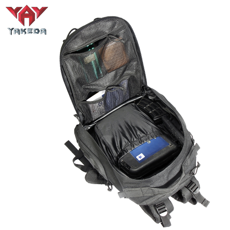 KF-053B 40L Tactical Bag 600D Nylon Waterproof Tactical Assault Army Bag Extreme Sports Picnic - ForcesArmy
