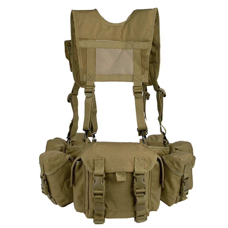 VT-8537 OEM Tactical Gear Outdoor Fashion Webbing Set Tactical Chest Rig Bag - ForcesArmy