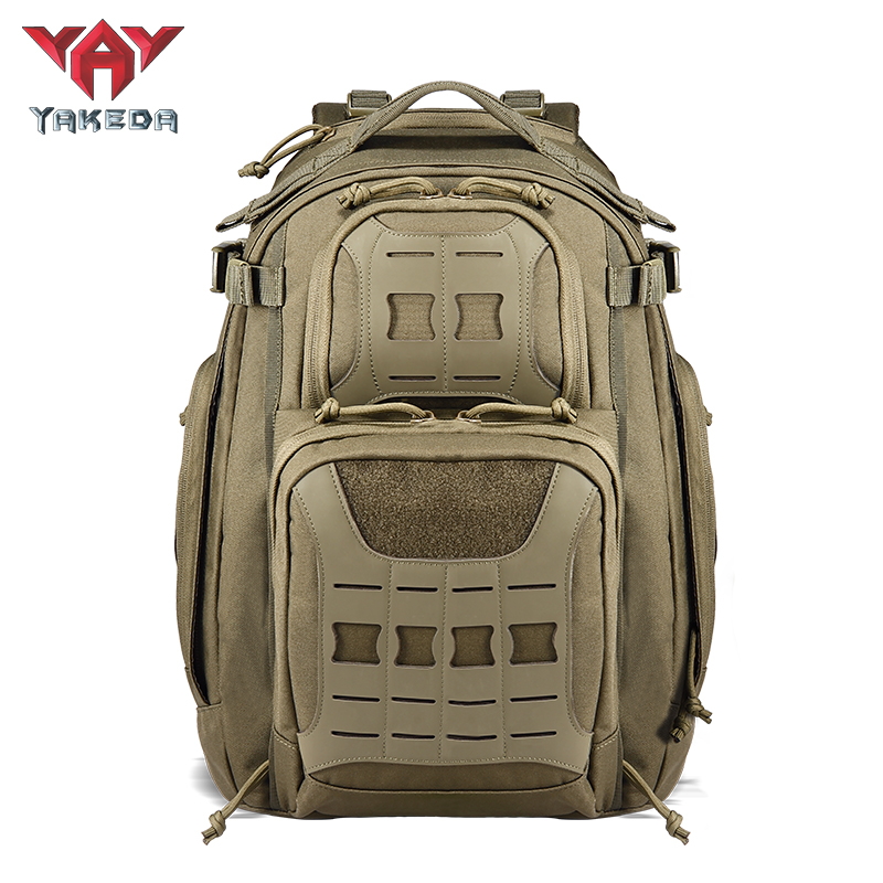 KF-053B 40L Tactical Bag 600D Nylon Waterproof Tactical Assault Army Bag Extreme Sports Picnic - ForcesArmy