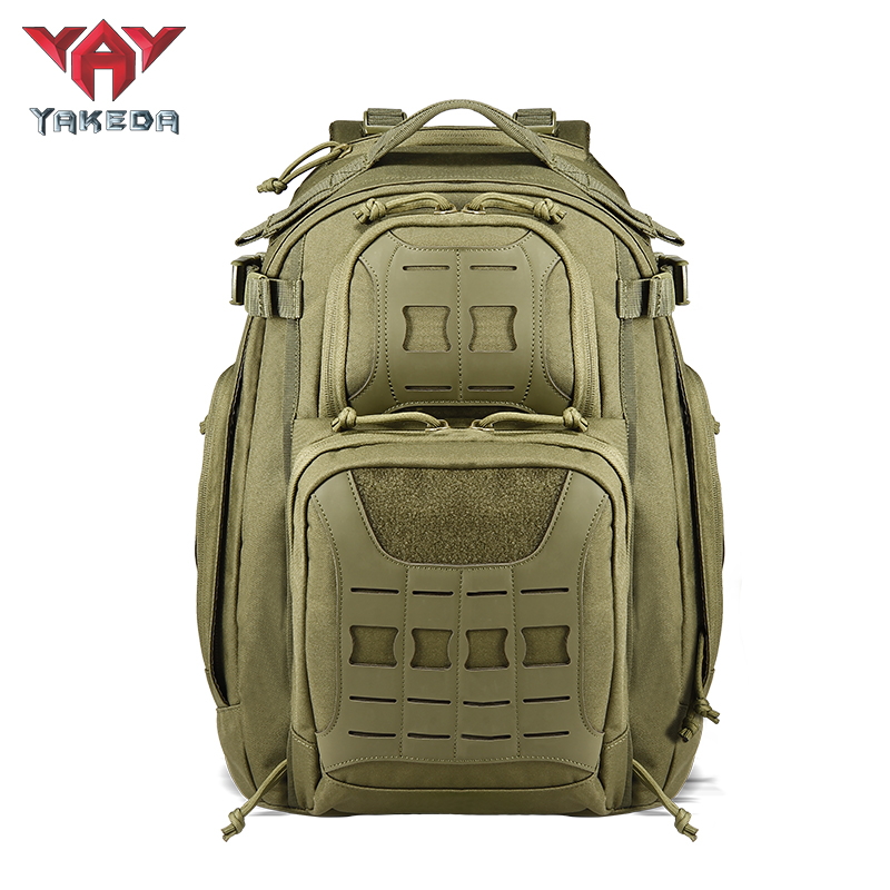 KF-053B 40L Tactical Bag 600D Nylon Waterproof Tactical Assault Army Bag Extreme Sports Picnic - ForcesArmy