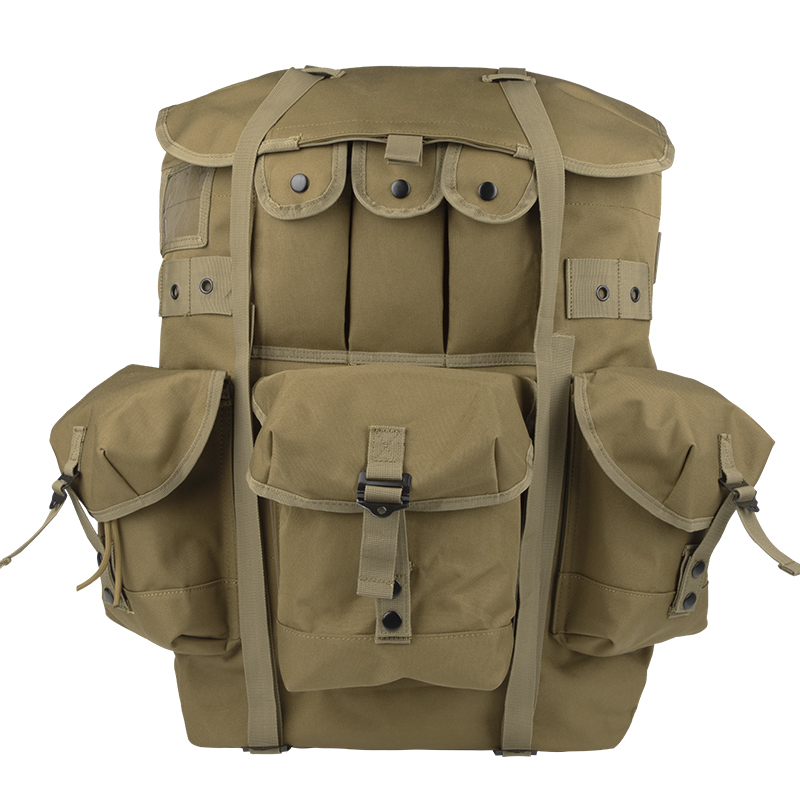 BK-5066 YAKEDA Olive Monotone Operator Green Backpack Combat Field Tactical Alice Rucksack - ForcesArmy