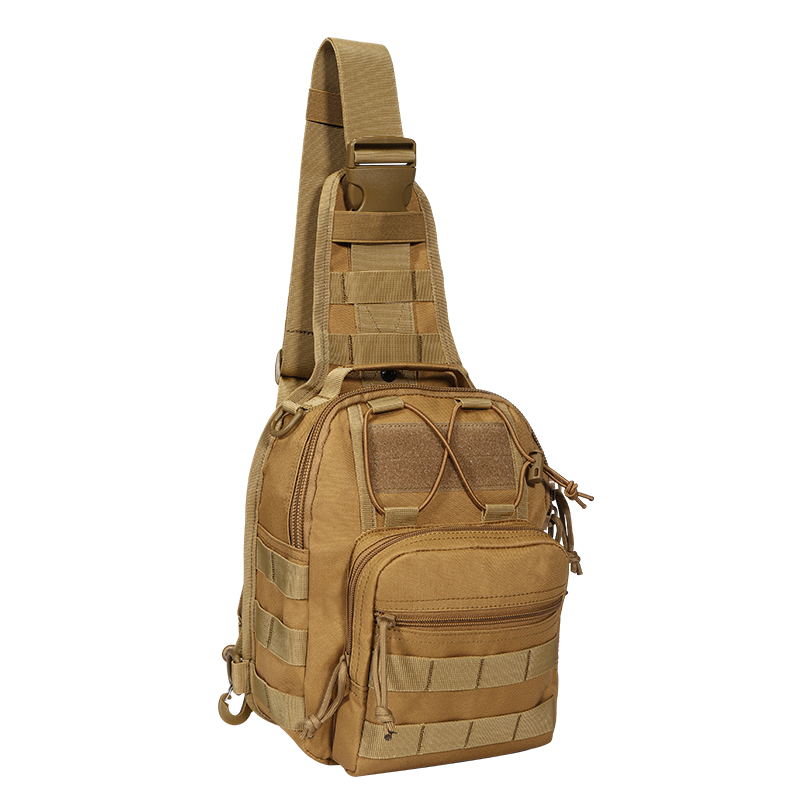 A88060-1 Yakeda Small outdoor waterproof EDC laser cut pistol concealed tactical crossbody shoulder pack chest sling bag - ForcesArmy