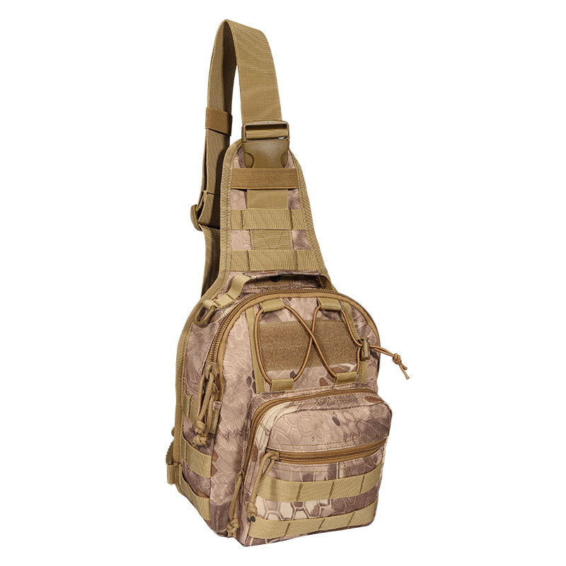 A88060-1 Yakeda Small outdoor waterproof EDC laser cut pistol concealed tactical crossbody shoulder pack chest sling bag - ForcesArmy