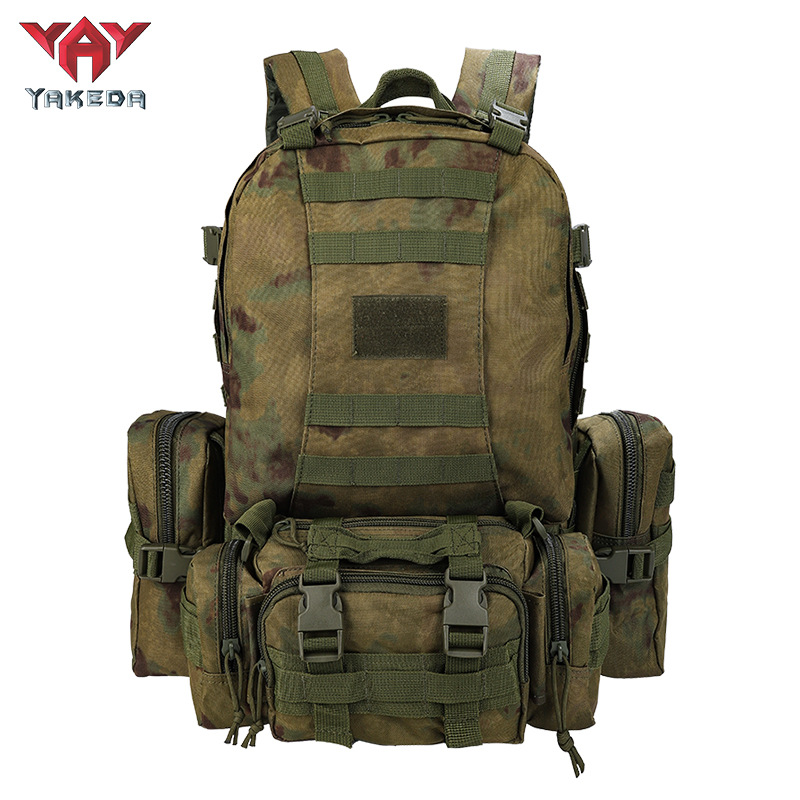 BK-2437 YAKEDA Tactical Backpack Military Fan CS Training Bag - ForcesArmy