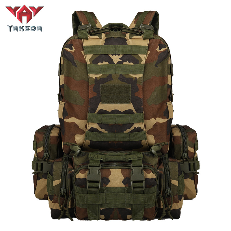 BK-2437 YAKEDA Tactical Backpack Military Fan CS Training Bag - ForcesArmy