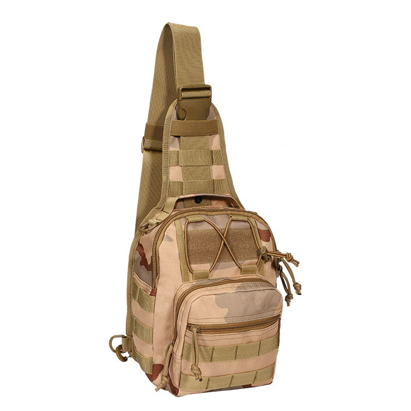 A88060-1 Yakeda Small outdoor waterproof EDC laser cut pistol concealed tactical crossbody shoulder pack chest sling bag - ForcesArmy