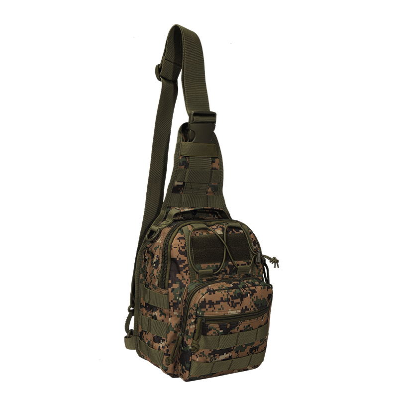 A88060-1 Yakeda Small outdoor waterproof EDC laser cut pistol concealed tactical crossbody shoulder pack chest sling bag - ForcesArmy