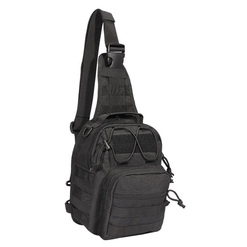 A88060-1 Yakeda Small outdoor waterproof EDC laser cut pistol concealed tactical crossbody shoulder pack chest sling bag - ForcesArmy