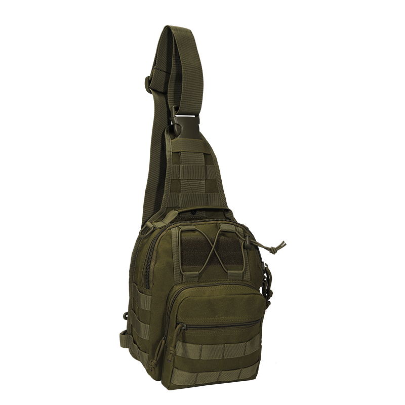 A88060-1 Yakeda Small outdoor waterproof EDC laser cut pistol concealed tactical crossbody shoulder pack chest sling bag - ForcesArmy