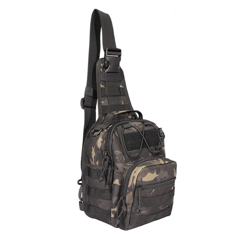A88060-1 Yakeda Small outdoor waterproof EDC laser cut pistol concealed tactical crossbody shoulder pack chest sling bag - ForcesArmy
