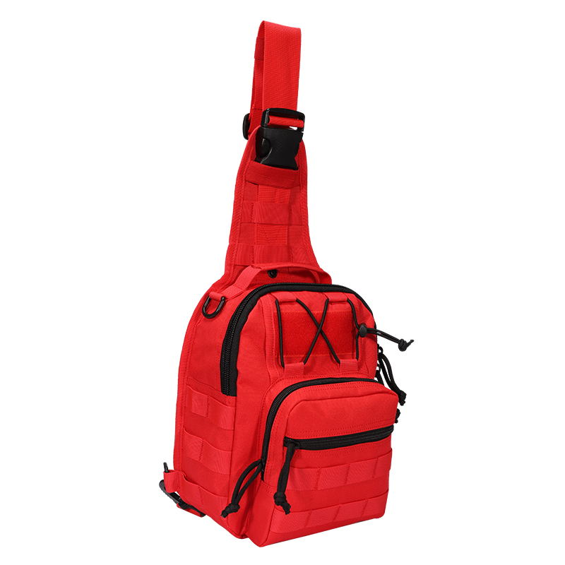 A88060-1 Yakeda Small outdoor waterproof EDC laser cut pistol concealed tactical crossbody shoulder pack chest sling bag - ForcesArmy