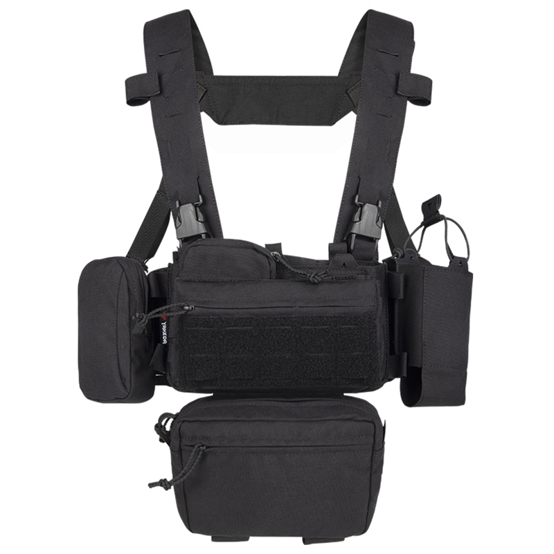 YKD0232 YAKEDA Mk3 Chest Mount Outdoor Sports Lightweight Load Vest Set - ForcesArmy