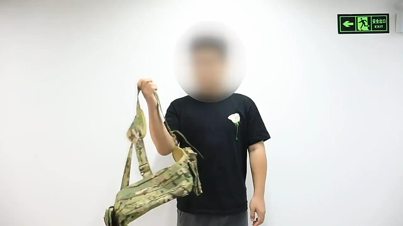 BL-8105 YAKEDA Ligjtweight Tactical Hanging Chest Vest Training Vest - ForcesArmy