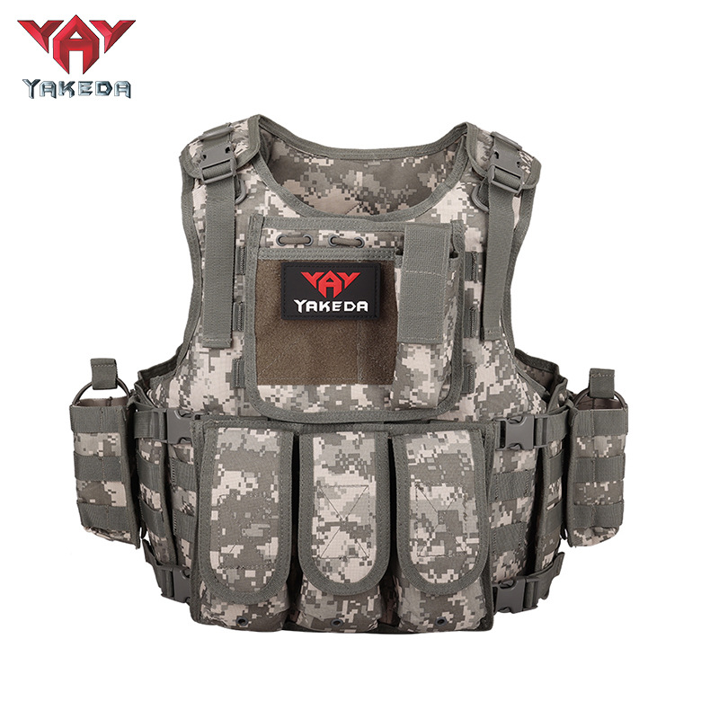 VT-322 YAKEDA Military Tactical Vest Camouflage Body Armor Sports Wear Hunting Vest Army Molle police bulletproof Vest - ForcesArmy