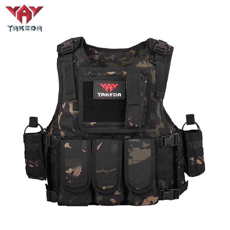 VT-322 YAKEDA Military Tactical Vest Camouflage Body Armor Sports Wear Hunting Vest Army Molle police bulletproof Vest - ForcesArmy