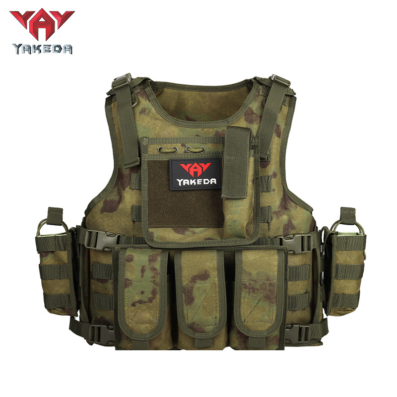 VT-322 YAKEDA Military Tactical Vest Camouflage Body Armor Sports Wear Hunting Vest Army Molle police bulletproof Vest - ForcesArmy