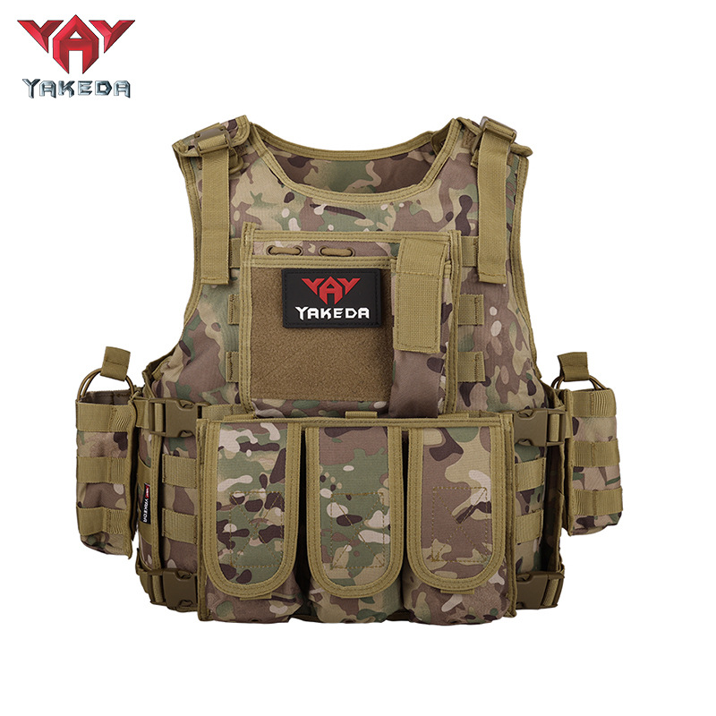 VT-322 YAKEDA Military Tactical Vest Camouflage Body Armor Sports Wear Hunting Vest Army Molle police bulletproof Vest - ForcesArmy