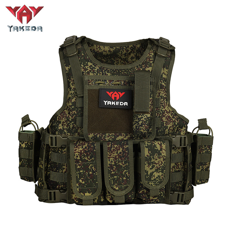 VT-322 YAKEDA Military Tactical Vest Camouflage Body Armor Sports Wear Hunting Vest Army Molle police bulletproof Vest - ForcesArmy