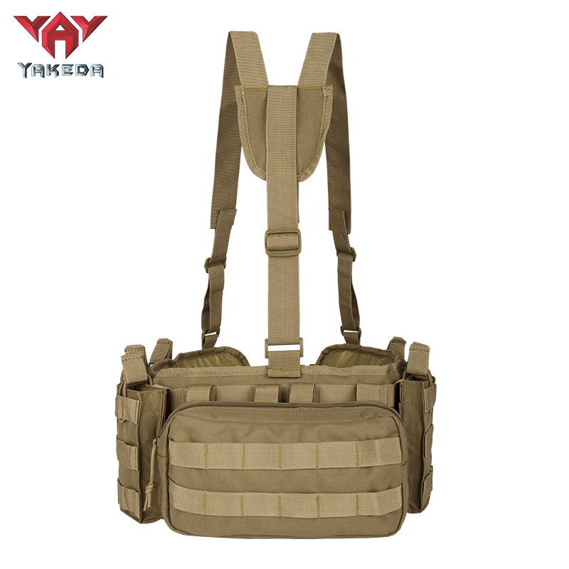 BL-8105 YAKEDA Ligjtweight Tactical Hanging Chest Vest Training Vest - ForcesArmy