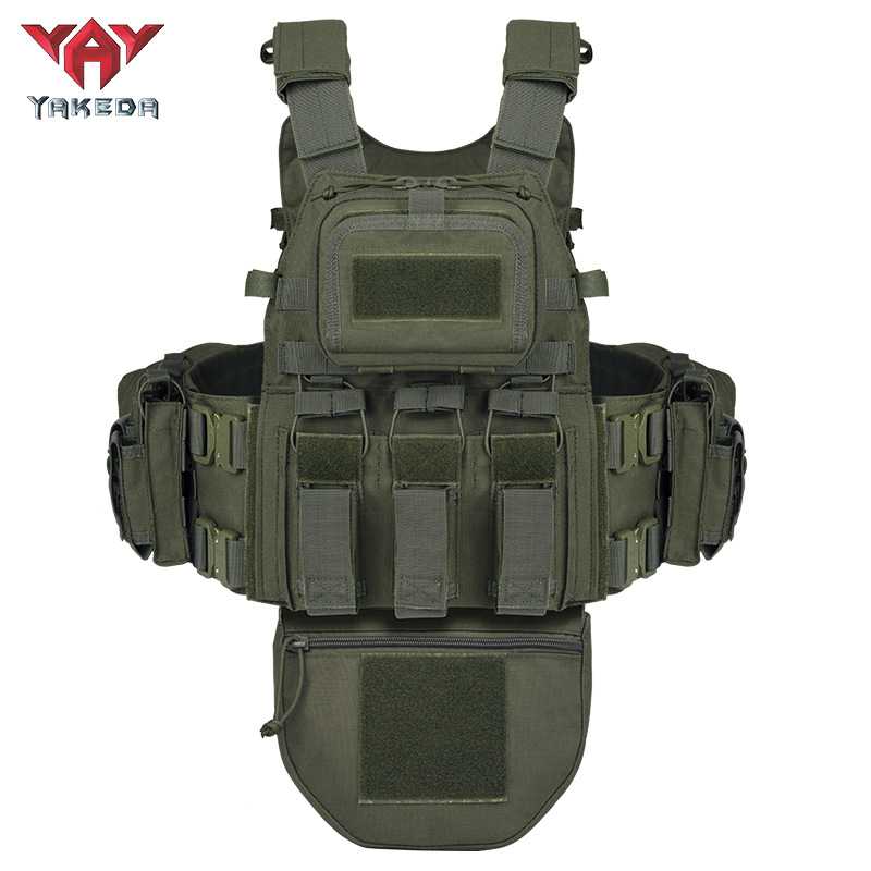 VT-8280-1 YAKEDA TACTICAL VEST 1000D Polyester Shooting Training - ForcesArmy