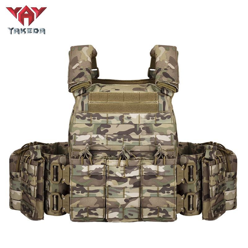 VT-6031-6 Yakeda MC Tactical Gear Chaleco Tactico Weighted Plate Carrier Vest Nylon Colete Tatico Military Training Vest - ForcesArmy