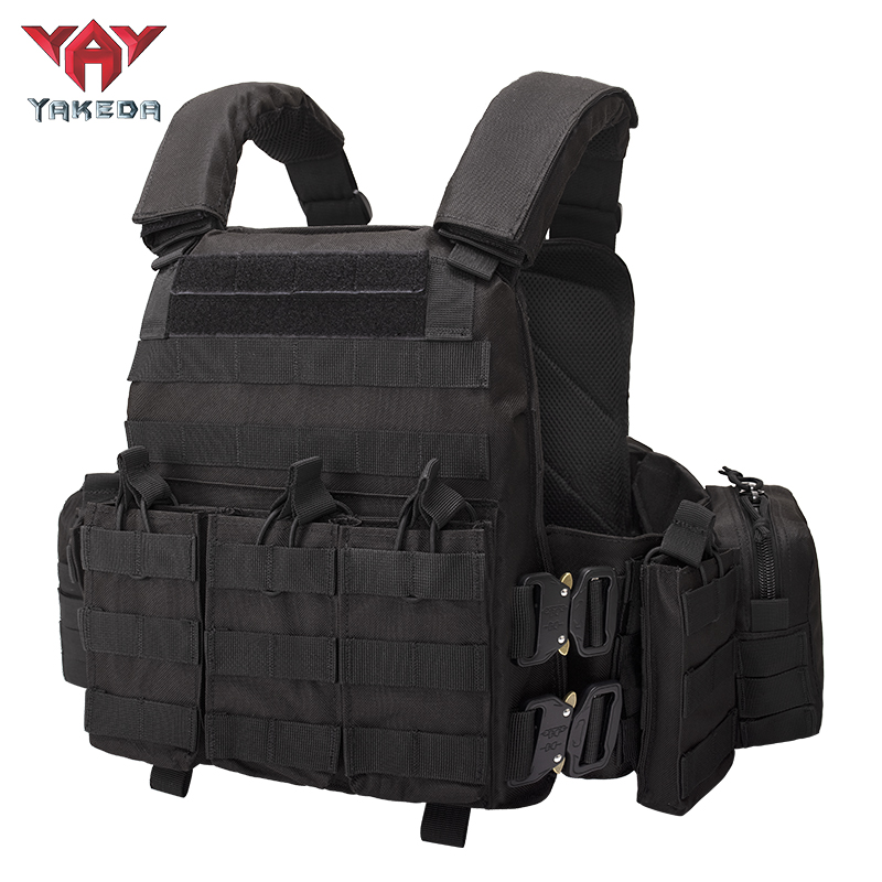 VT-6031-6 Yakeda MC Tactical Gear Chaleco Tactico Weighted Plate Carrier Vest Nylon Colete Tatico Military Training Vest - ForcesArmy