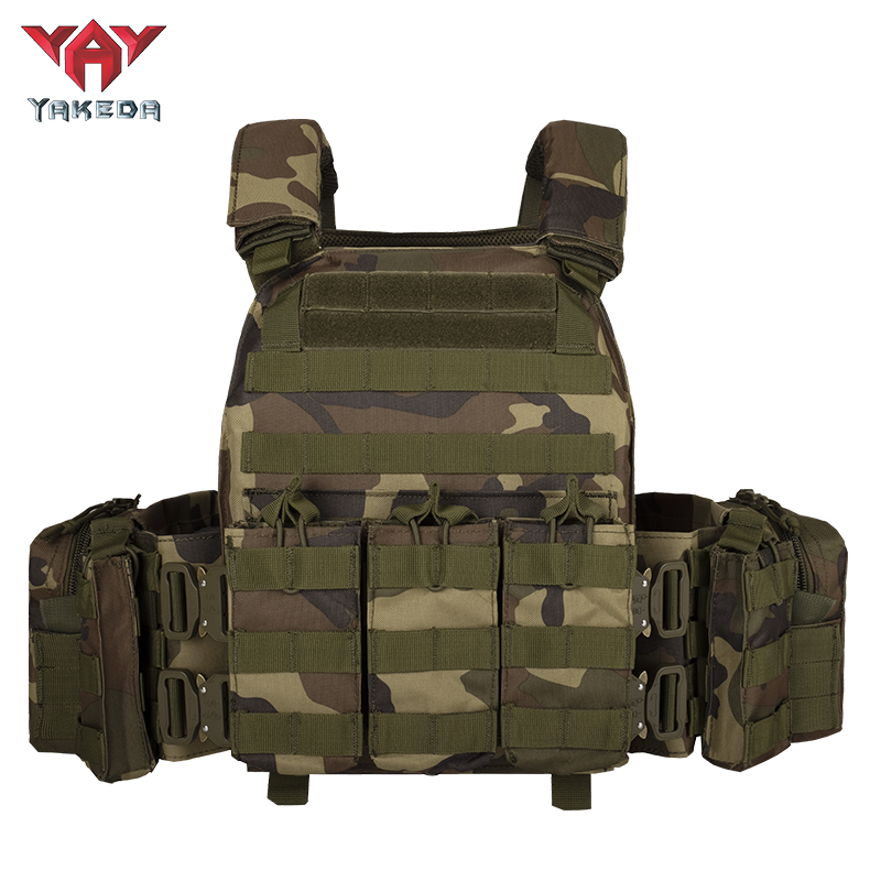 VT-6031-6 Yakeda MC Tactical Gear Chaleco Tactico Weighted Plate Carrier Vest Nylon Colete Tatico Military Training Vest - ForcesArmy